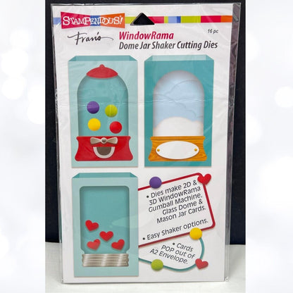 Stampendous DOME JAR SHAKER Snowglobe Bubblegum Cutting Dies