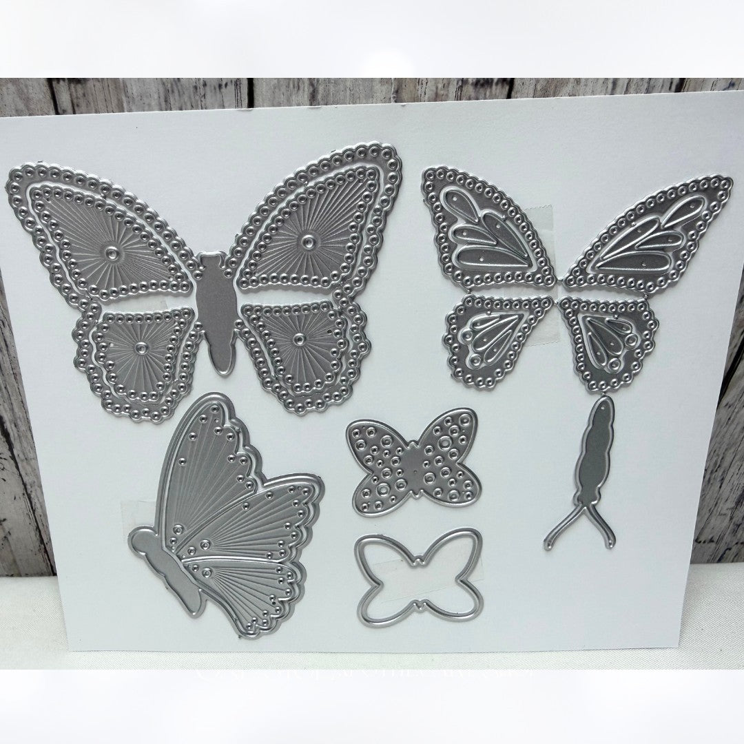BUTTERFLIES Stitched Butterfly Dies