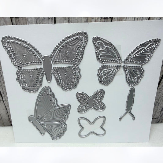 BUTTERFLIES Stitched Butterfly Dies