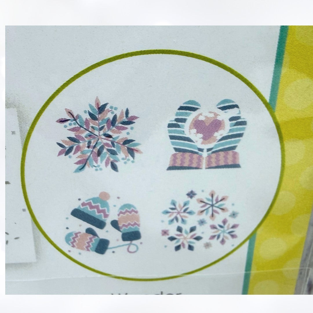 Taylored Expressions WINTER WONDER Christmas Layering Stencils