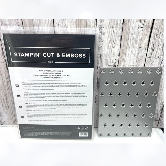 Stampin Up TINY CHRISTMAS TREES Die