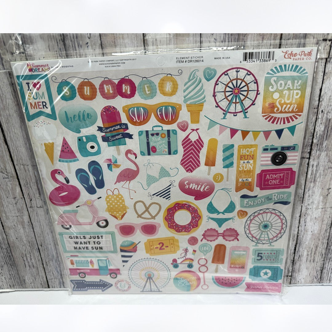 Echo Park EASTER Love Notes Summer Valentines 12x12 Scrapbook Kits Lot of 3