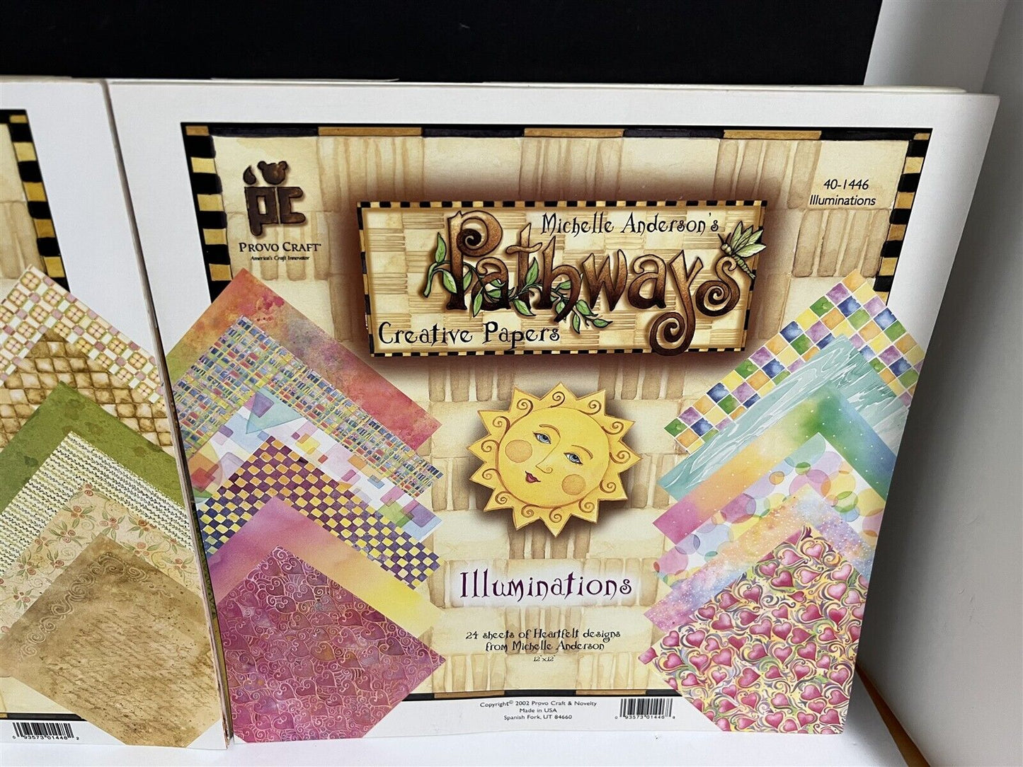 Provo Craft PATHWAYS Americana Heartland Romance Scrapbook 12x12 Paper Packs