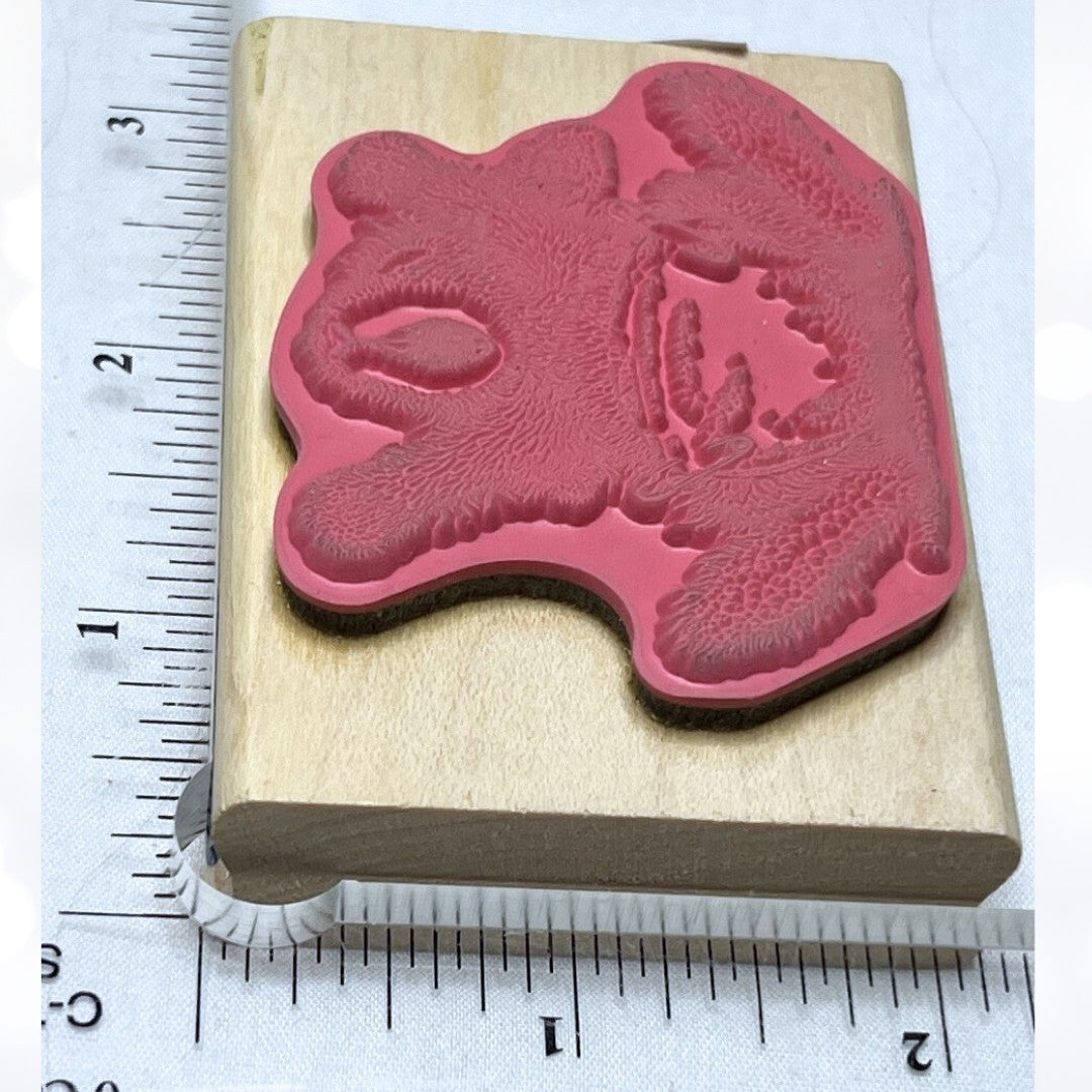 House Mouse YAAAWN Baby Shower Hoppers Rabbit Bunny Rubber Stamp