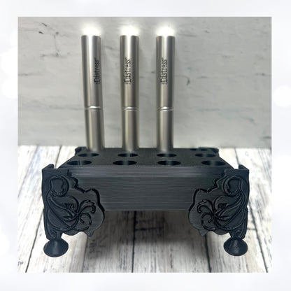 Black Tim Holtz MINI BLENDING BRUSH Holder 3D Printed Organizer Storage