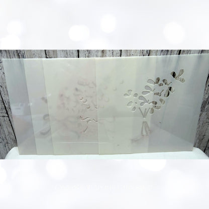Gina K Designs LAYERED MISTLETOE Christmas Layering Stencils Die