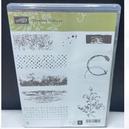 Stampin Up TIMELESS TEXTURES Rubber Stamps