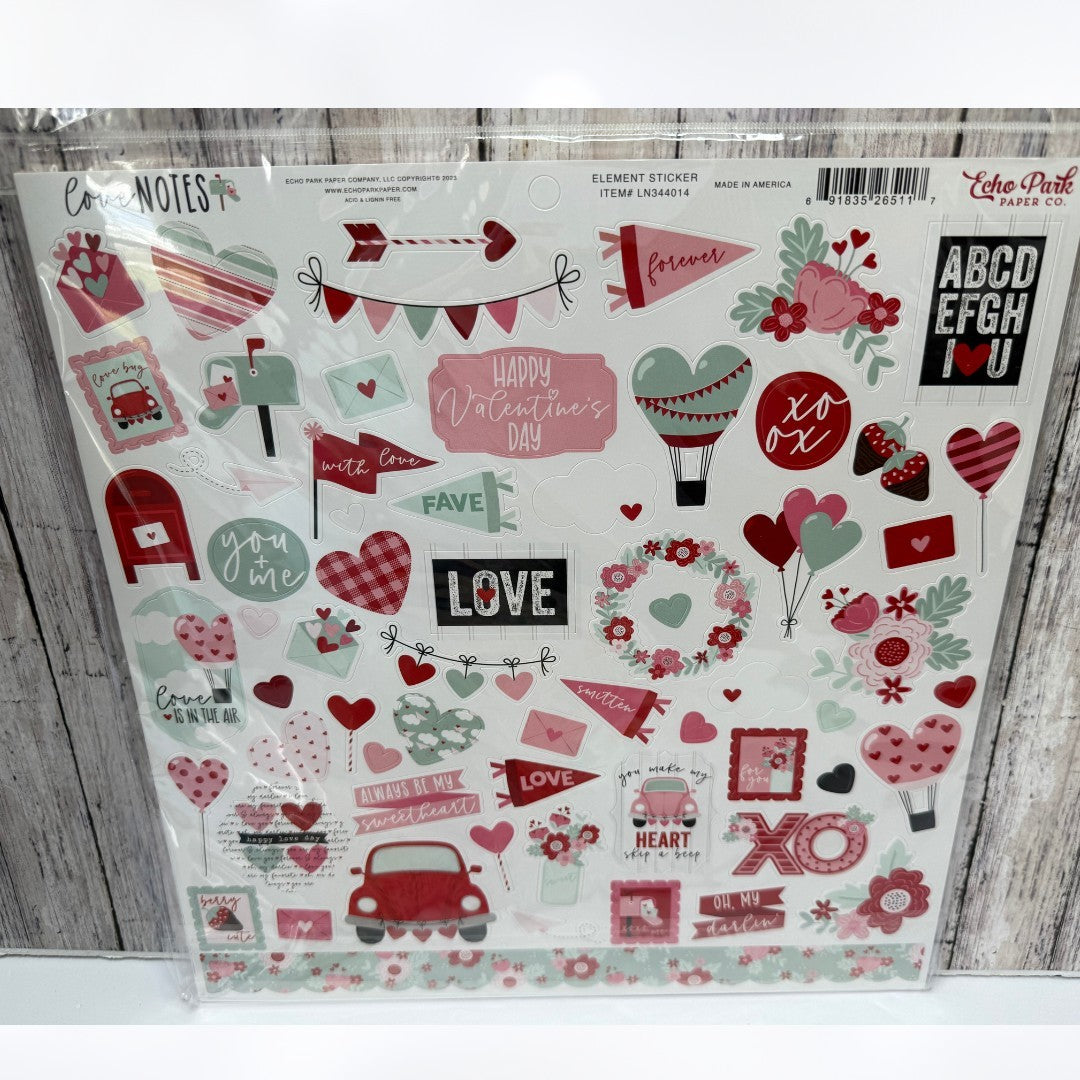 Echo Park EASTER Love Notes Summer Valentines 12x12 Scrapbook Kits Lot of 3