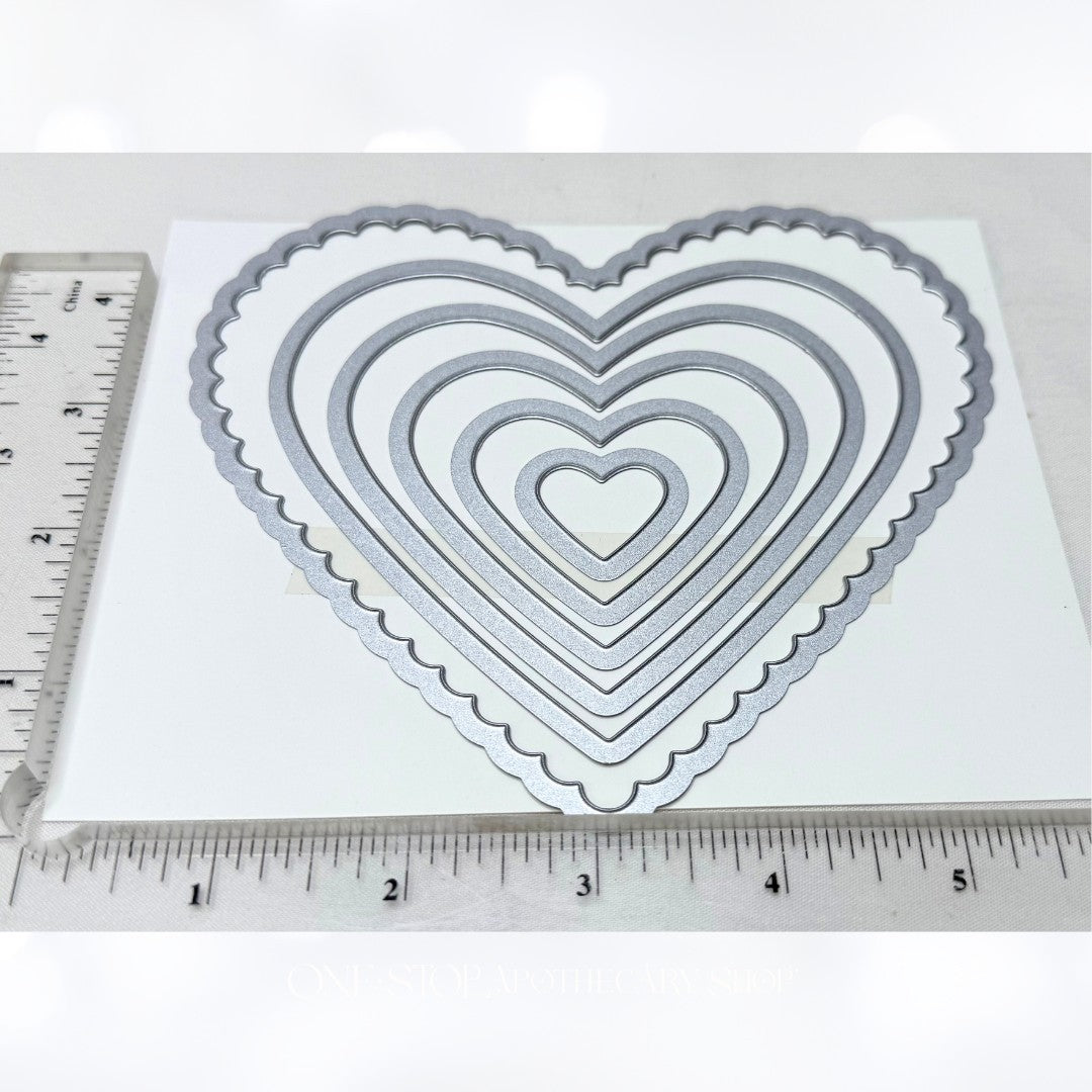 Stampin Up HEART COLLECTION Valentines Day Framelits Dies