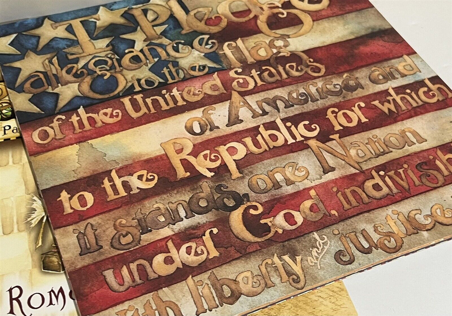 Provo Craft PATHWAYS Americana Heartland Romance Scrapbook 12x12 Paper Packs