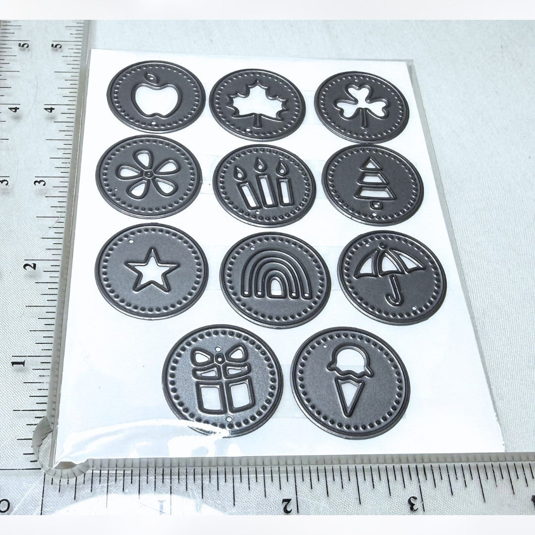 Taylored Expressins COIN COLLECTION Dies Set of 11