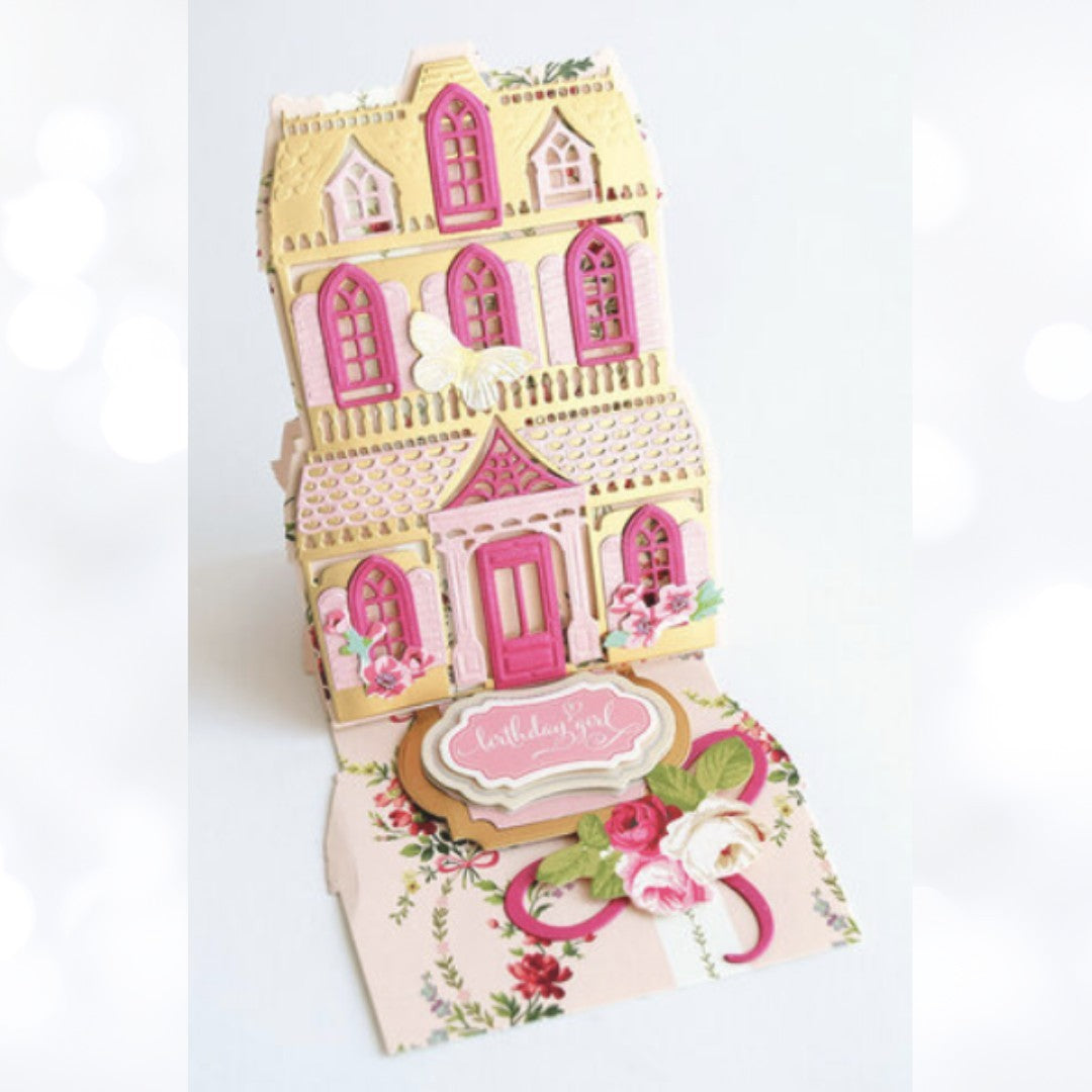 Anna Griffin HAUNTED HOUSE EASEL Halloween Dies