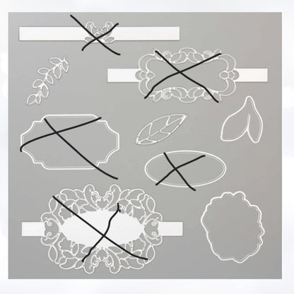 Stampin Up BAND TOGETHER Flowers Rubber Stamps Dies AS IS**