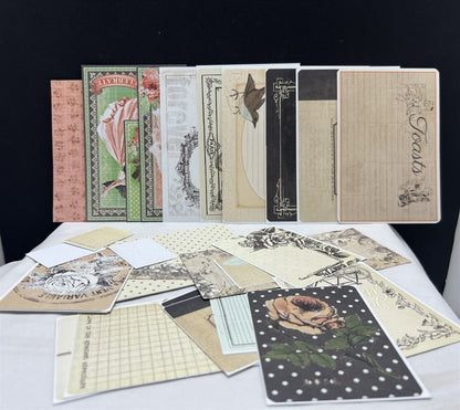 Prima SOMETHING BLUE Wedding 12x12 Cardstock Paper Journal Kit 