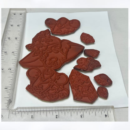 Loralie Designs CATS & DOGS Fashion Art Rubber Stamps Lot of 3