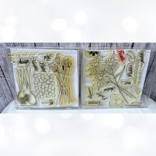 Papertrey Ink FRIENDSHIP JAR FILLERS Rubber Stamps