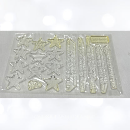 Papertrey Ink SIMPLE STARS Birthday Friends Rubber Stamps