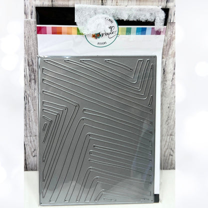 Catherine Pooler RIGHT ANGLE Background Cover Plate Die