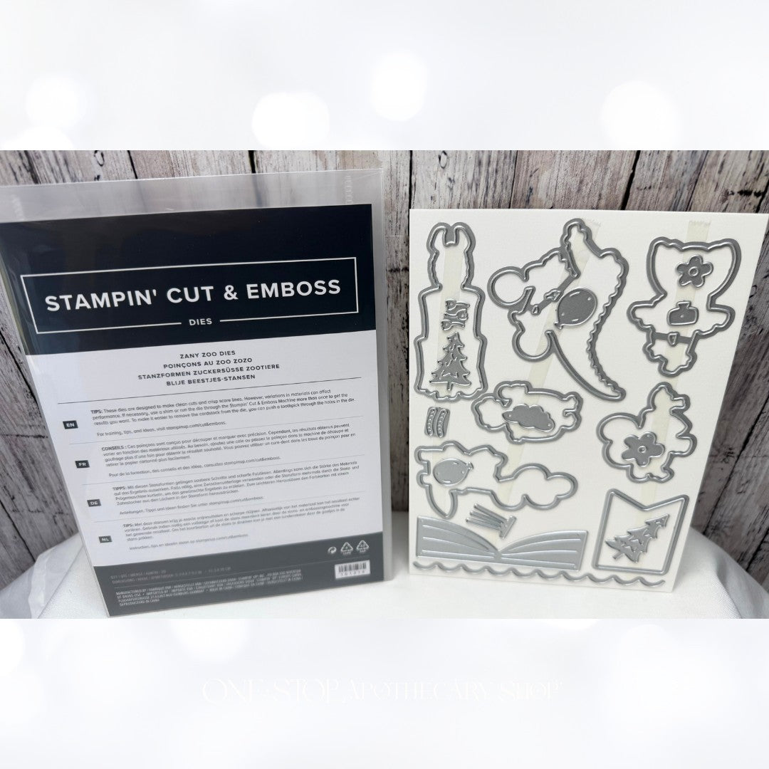 Stampin Up ZANY ZOO Dies