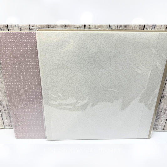 Stampin Up VELLUM BASICS So Very Vellum 12x12 Paper DSP 10 Sheets