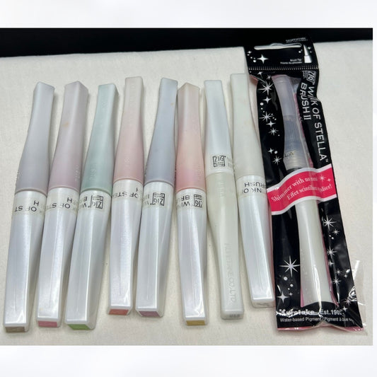 Zig WINK OF STELLA Brush Pens Brushes Sparkle Art Crafting Set of 9