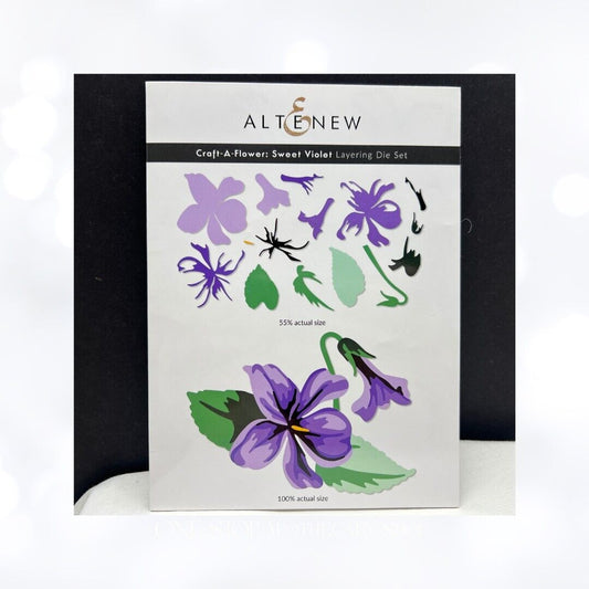 Altenew SWEET VIOLET Craft a Flower Layering Dies