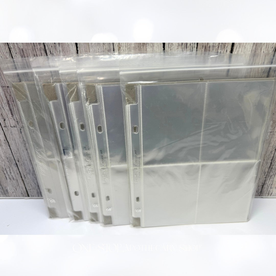 Stamin UP 6X8 PROJECT LIFE Photo Pocket Pages Variety Packs Lot of 5