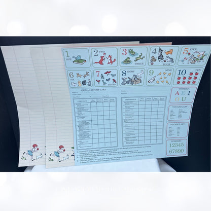 Stampin Up STORYTIME 12x12 Paper DSP Cardstock 6 Sheets
