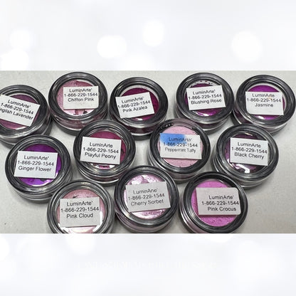 Luminarte TWINKLING H2Os Pinks Shimmering Watercolor 5gm Lot of 12