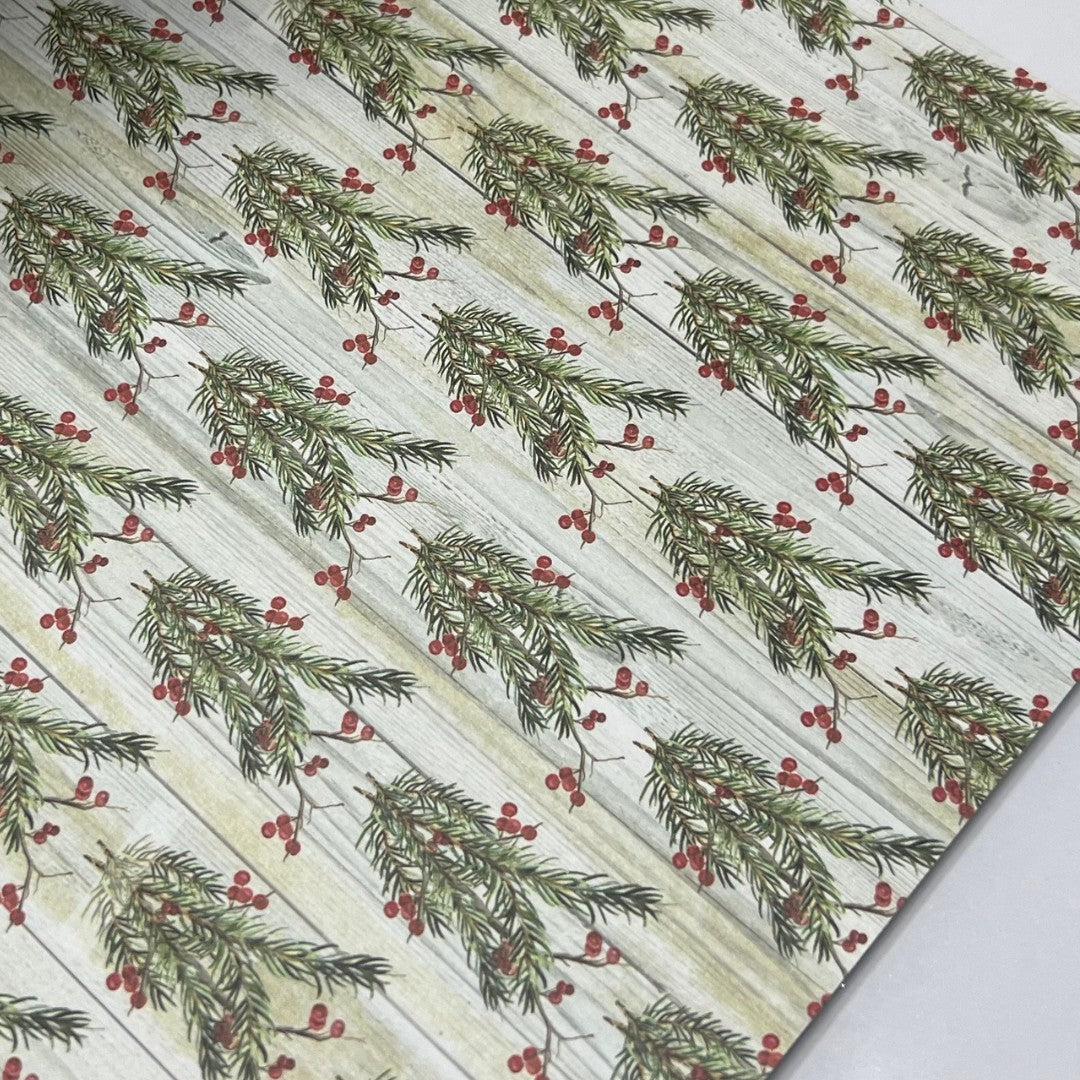 Paper Studio COZY CHRISTMAS Seasons Greetings Paper Cardstock 12x12 Lot