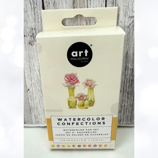 Prima SHIMMERING LIGHTS Watercolor Confections 12 Colors