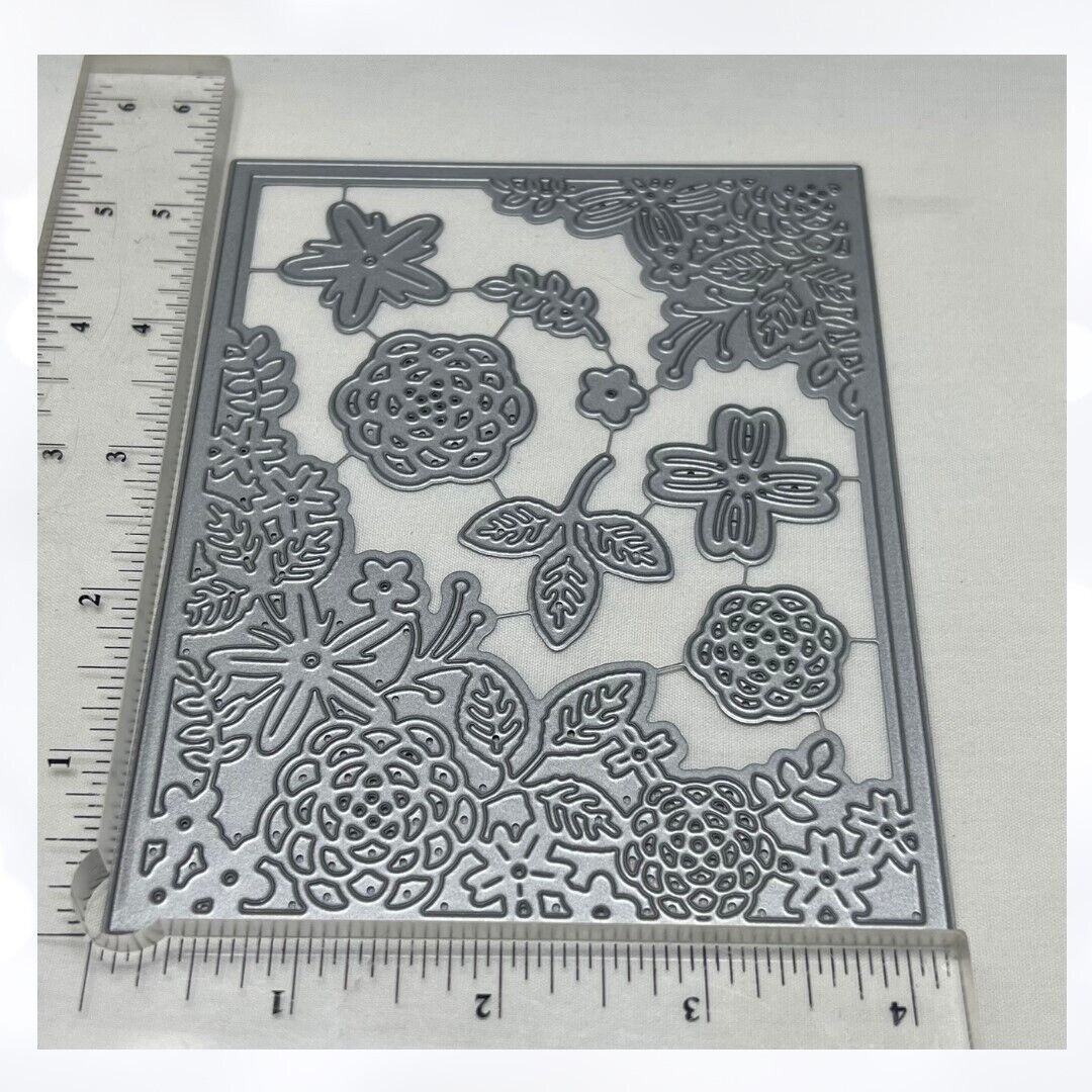 Papertrey Ink GARDEN GILD Make It Market Mini Rubber Stamps Dies Kit