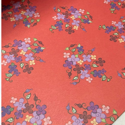 K & Company RED HAT SOCIETY 8.5x8.5 Cardstock Paper Set of 2