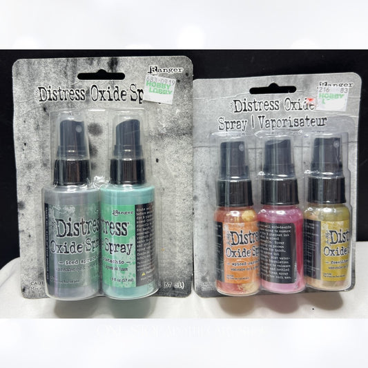 Tim Holtz DISTESS OXIDE Ink Spray Sprays Lot of 5