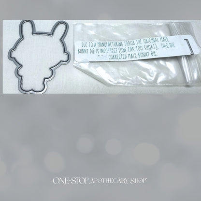 Reverse Confetti HIPPITY HOPPITY Easter Bunny Rubber Stamps Dies