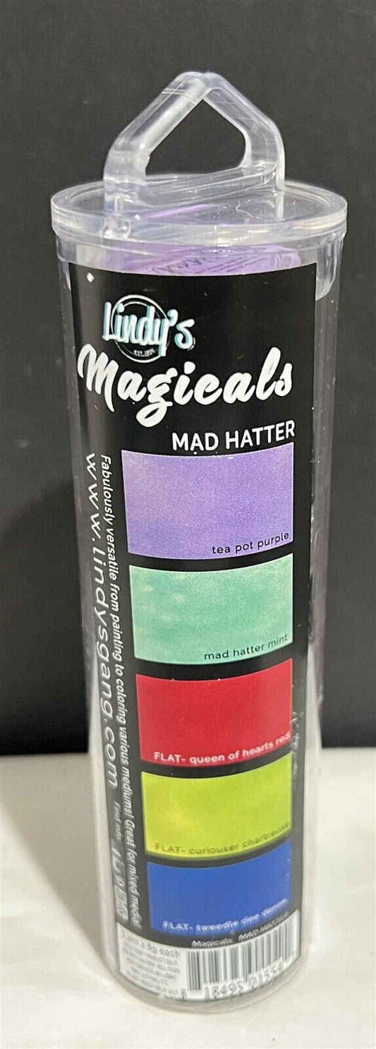 Lindy's Gang MAGICALS Mad Hatter Powdered Pigments 0.25oz Set of 5