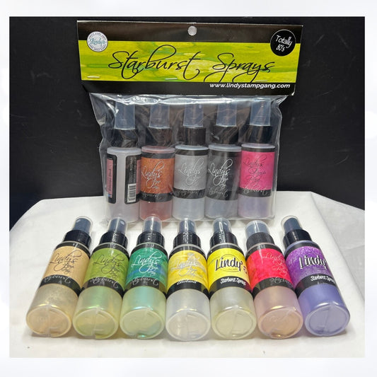 Lindy's Gang STARBURST INK SPRAYS Mixed Media Lot of 12