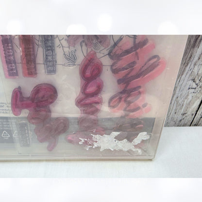 Stampin Up PEACE & JOY Christmas Greetings Rubber Stamps Dies