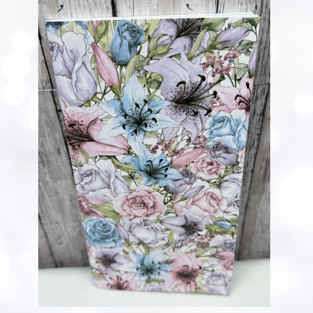 By the Well 4 God BLOOMING PRAYERS Glory Floral Bible Journaling Rubber Stamps