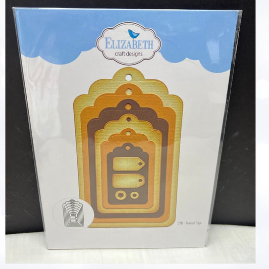 Elizabeth Craft Designs NESTED TAGS Dies