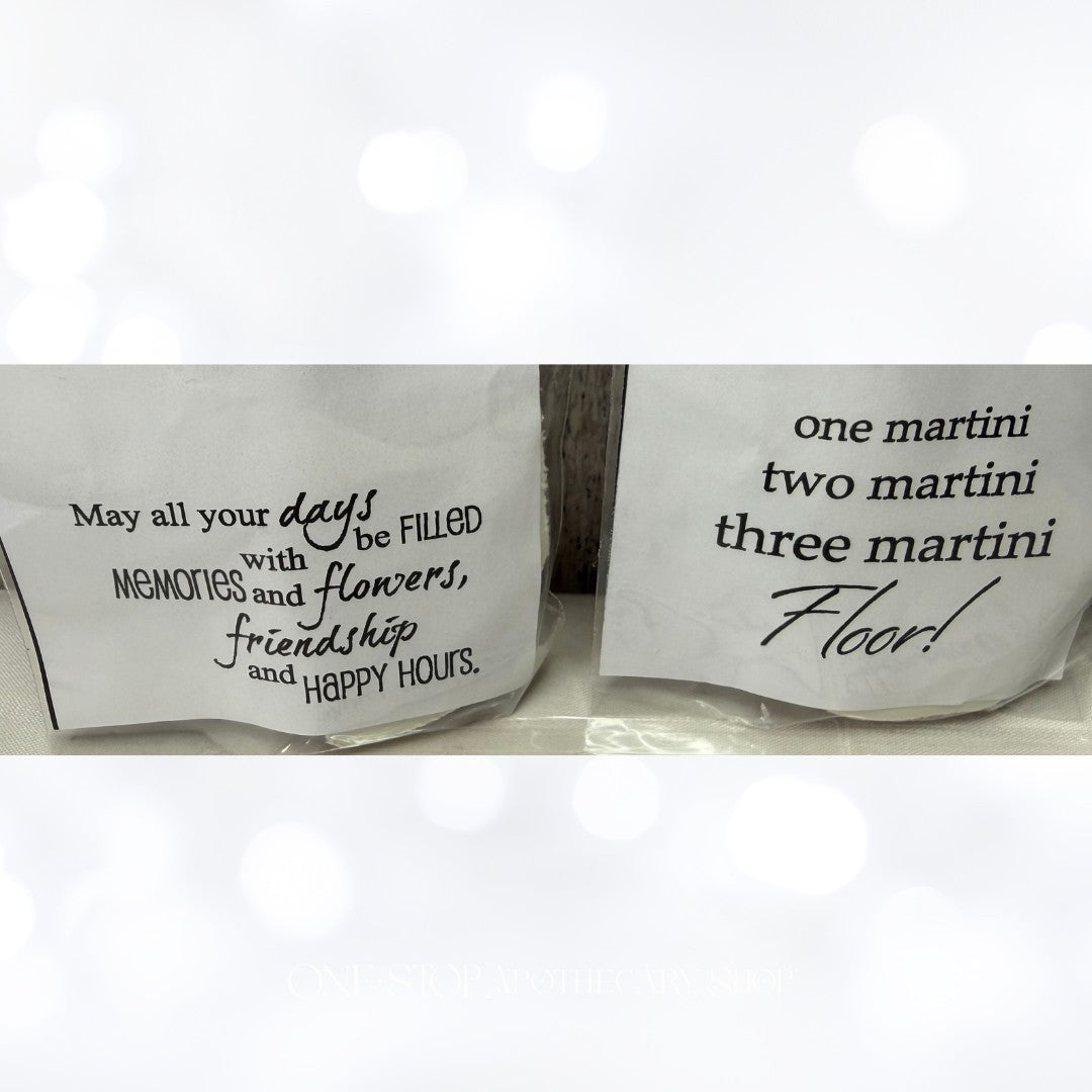 Rubbernecker FRIENDS Funny Drinks Happy Hour Rubber Stamps Lot of 5