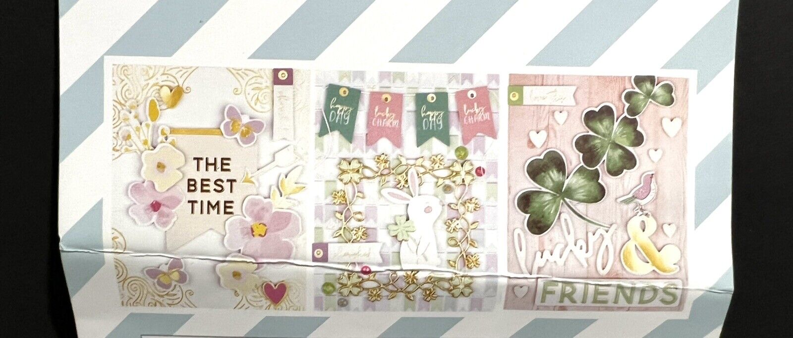 Spellbinders CELEBRATE SPRING Rabbit Deer Rubber Stamps Dies Stickers Lot