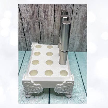 White Tim Holtz MINI BLENDING BRUSH Holder 3D Printed Organizer Storage