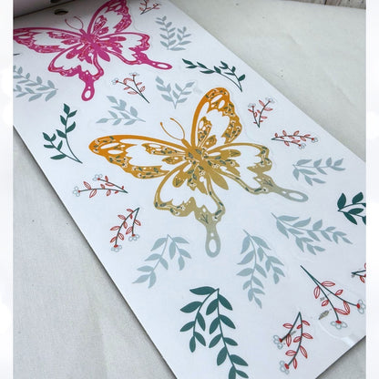 The Happy Planner BUTTERFLY PAPILLON Productivity Planner Stickers Lot