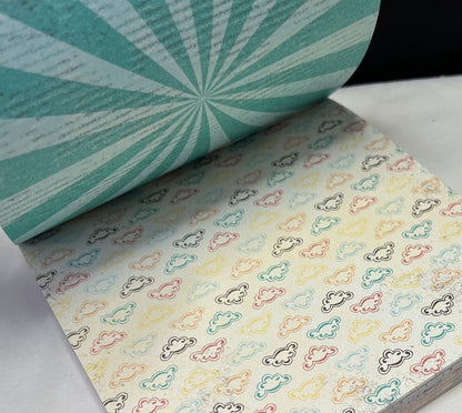 Stampin Up CUPCAKES & CAROUSELS Patterns Pack II Paper DSP Cardstock 6x6 Lot