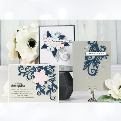 Spellbinders LARGE DIES OF THE MONTH Swirls Flourish May 2018