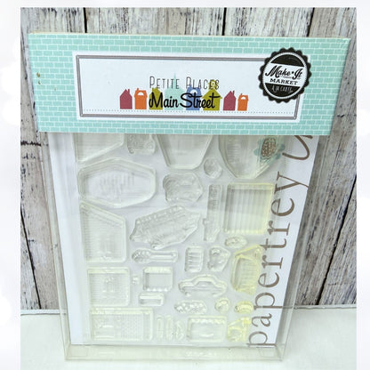 Papertrey Ink MAIN STREET Make It Market Rubber Stamps