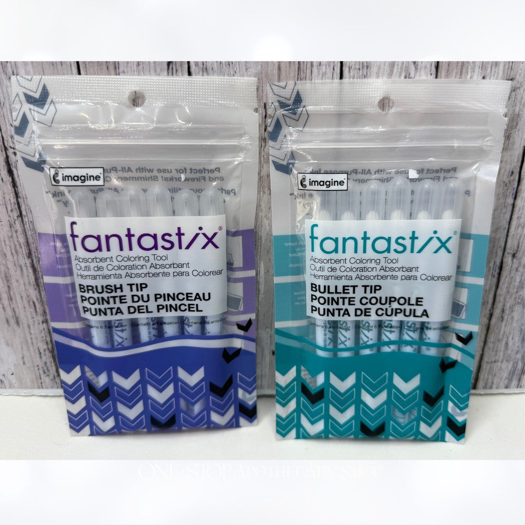 Tsukineko FANTASTIX Coloring Tool Brush & Bullet Tip Set of 2