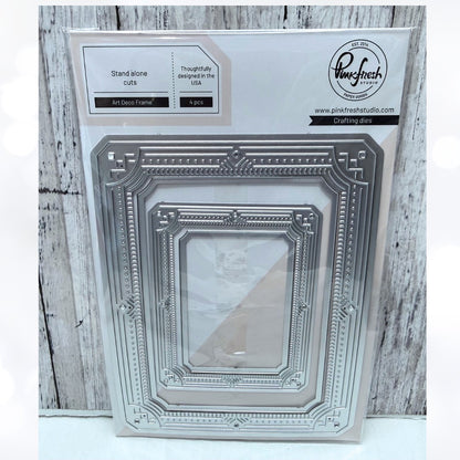 Pinkfresh Studio ART DECO FRAME Frames Dies