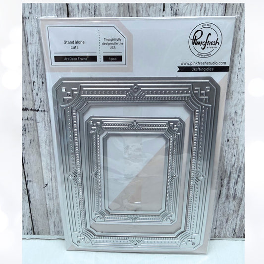 Pinkfresh Studio ART DECO FRAME Frames Dies